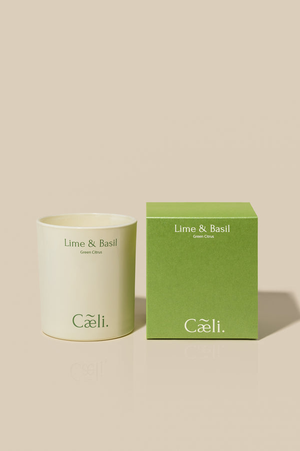 Lime and Basil Candle
