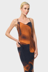 Loren Calypso Scarlet Slip Dress