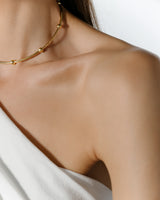 Pia Dots Choker Gold