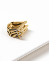 STOA Sapphire Ring in Gold