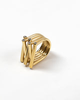 STOA Sapphire Ring in Gold