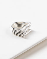 STOA Sapphire Ring in Silver