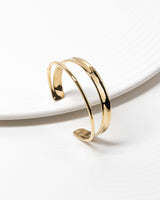 Ava Double Bangle Gold