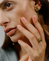 AVA Double Ring Gold