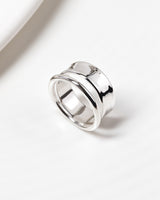 AVA Double Ring Silver