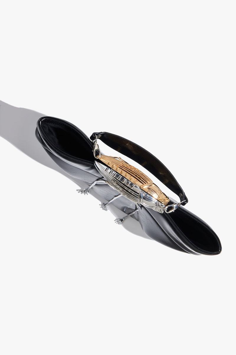 The Koko Runway Klutch in Cosmos Black