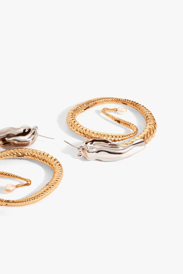 Seris Concentric Hoop Earrings
