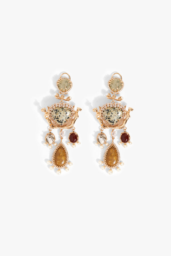 The Wild Empress Statement Earrings