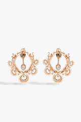 Trinity of Leopards Chandbali