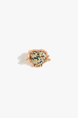 The Wild Empress Ring in Dalmatian Stone