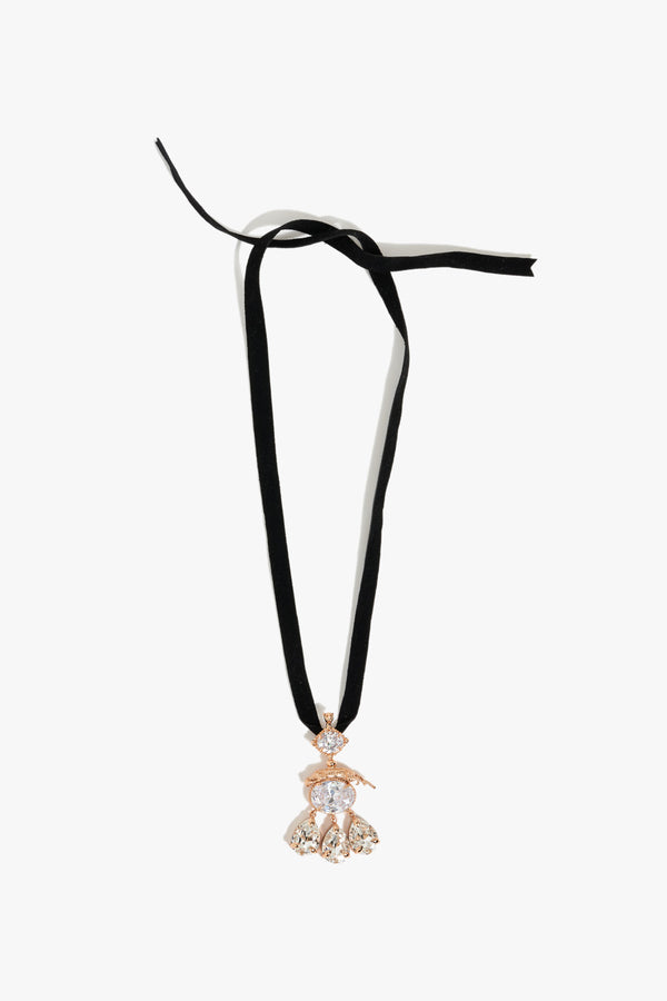 Velvet Lepeord Choker