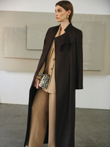 RANA TWILL LONG TRENCH