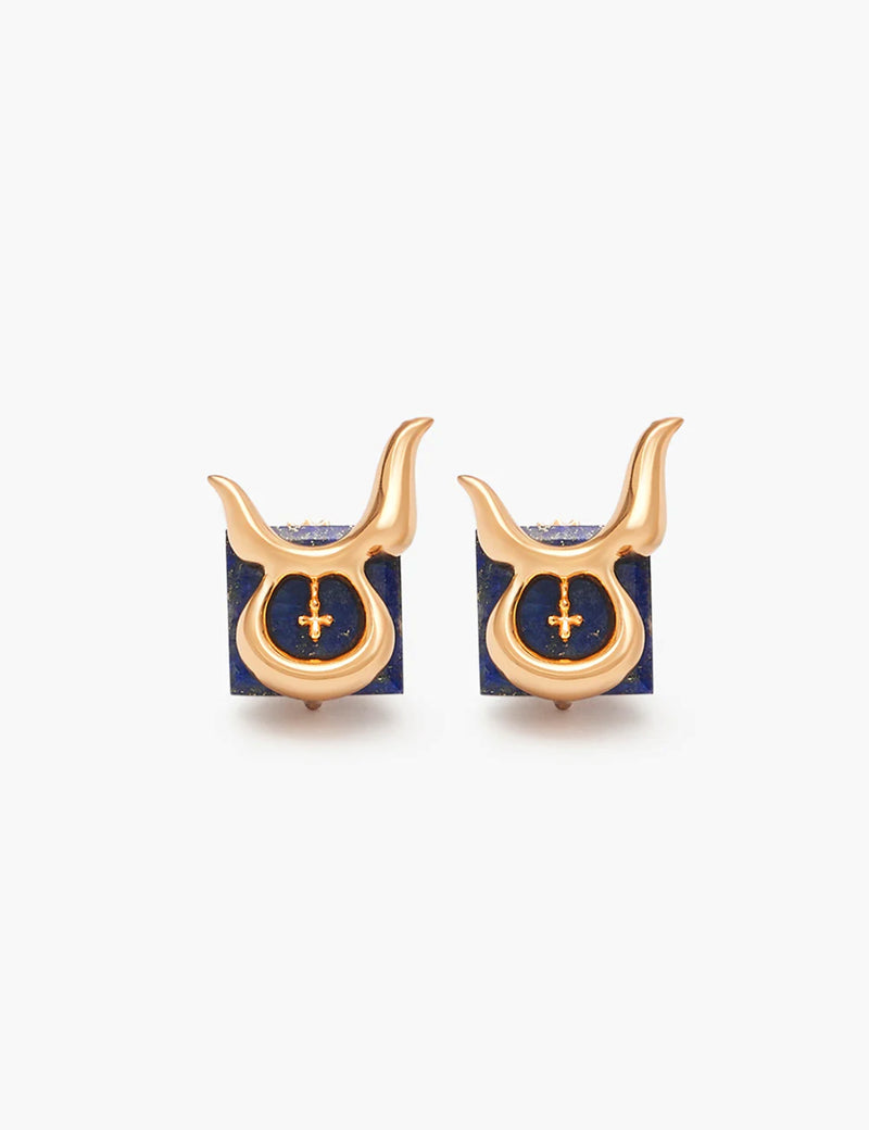 Taurus Zodiac Studs