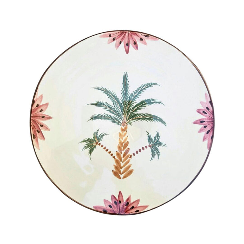 THE DATES TREE CERAMIC SALAD BOWL