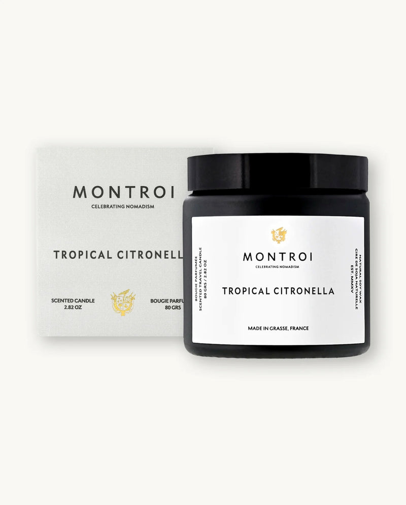 Montroi Tropical Citronella Travel Candle