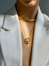 Archer Pearl Convertible pendant ring