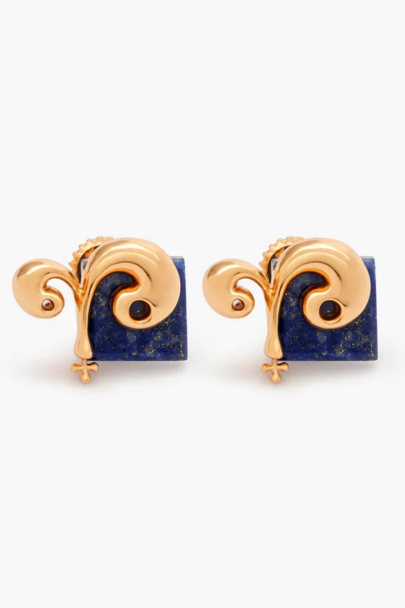 Aries Zodiac Studs