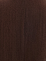 HIND LONG CARDIGAN BROWN