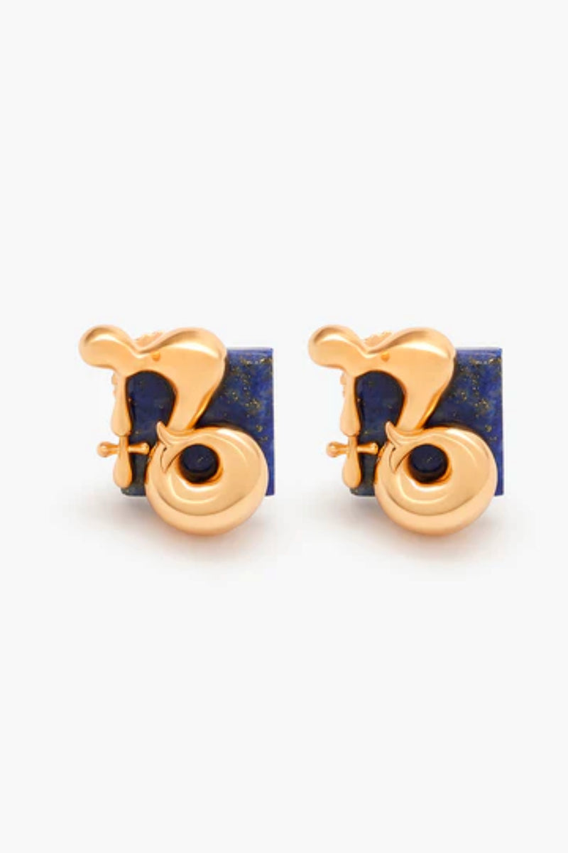 Capricon Zodiac Studs