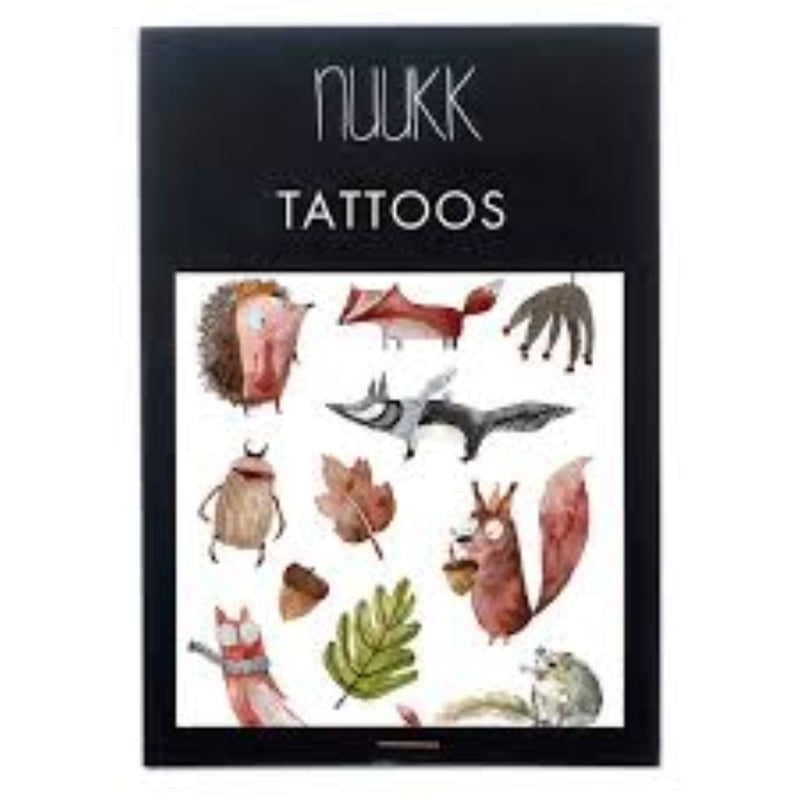 Autumn Forest vegan tattoos