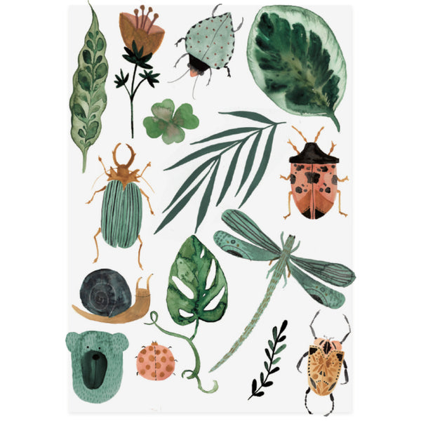 Greenery organic tattoos