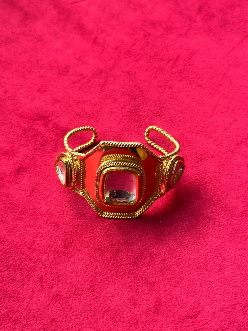 Polki Hexagon Handcuff