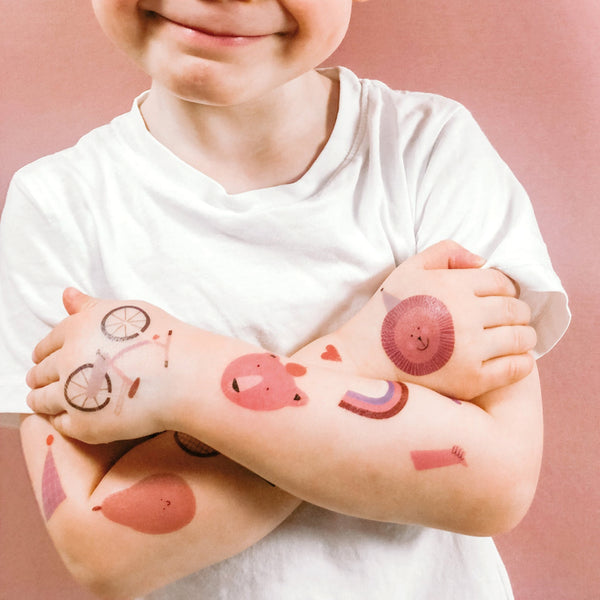 Happy organic tattoos