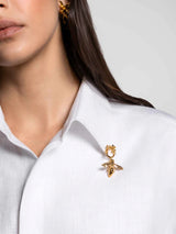 Honeybee Brooch