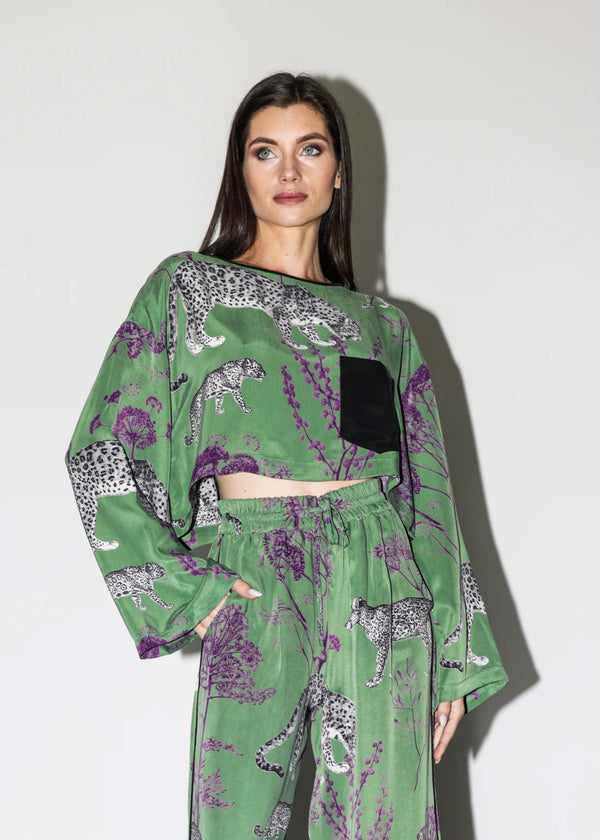 Long SleeveLennon Crop Tee