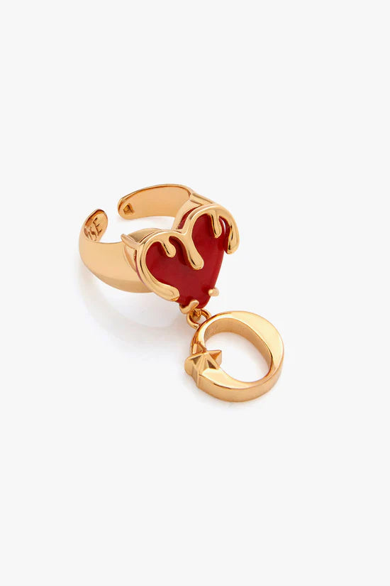 Bisou Love Links Ring