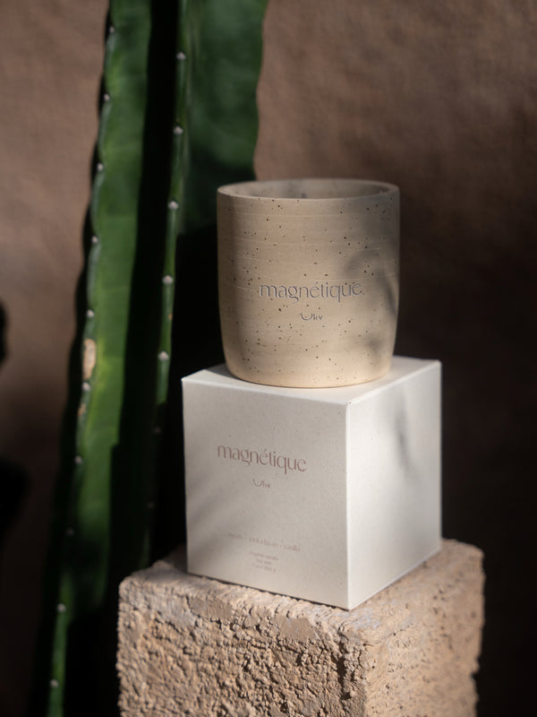 Magnetique stoneware Clay Jar 1000ml