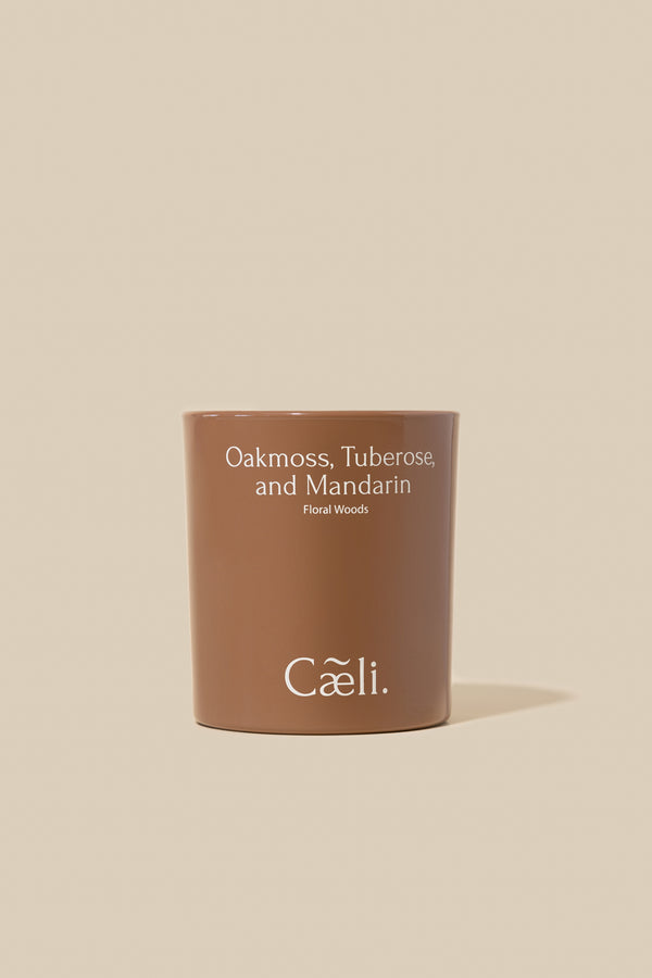 Oakmoss Tuberose and Mandarin Candle