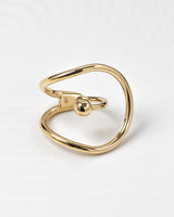 Pia Dot Statement Ring Gold