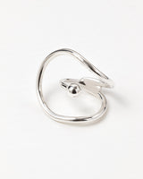 Pia Dot Statement Ring Silver