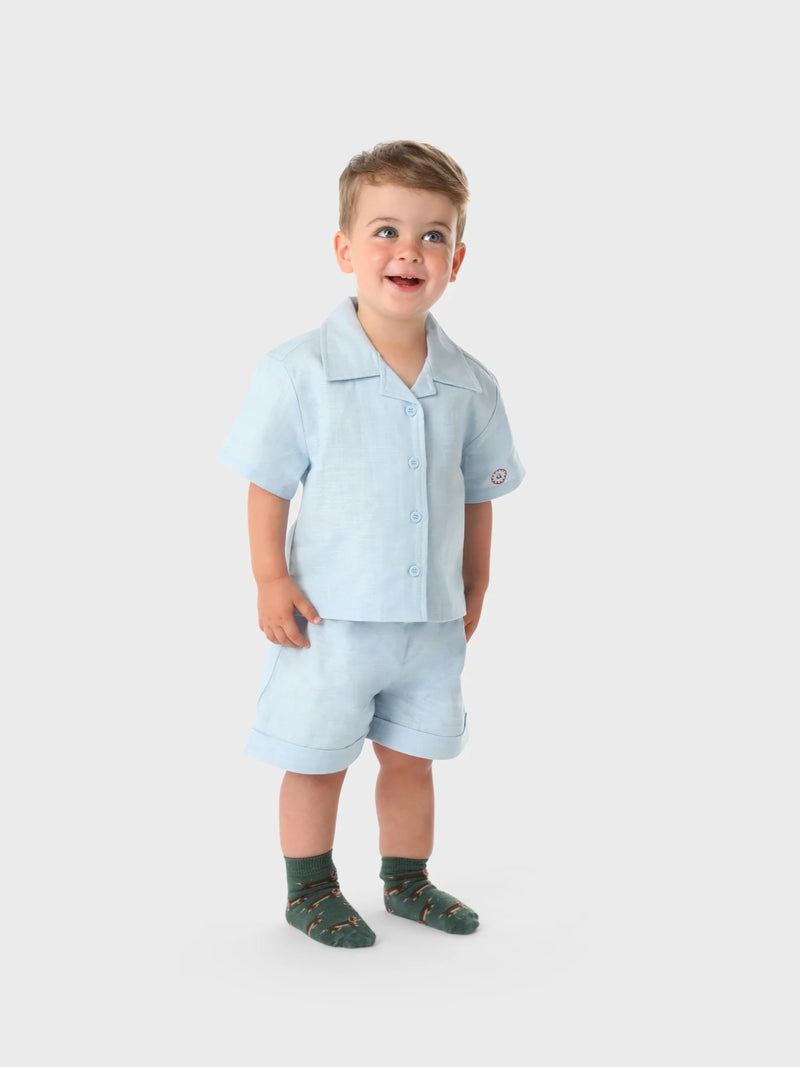 Powder Blue Set/6-12M