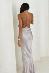 Seraphina Gown Silver in Medium