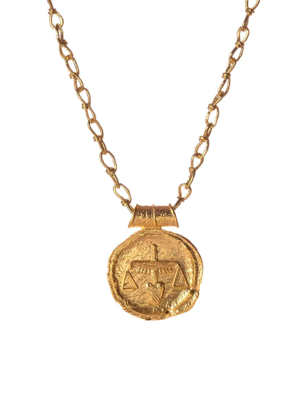 Libra Zodiac Necklace