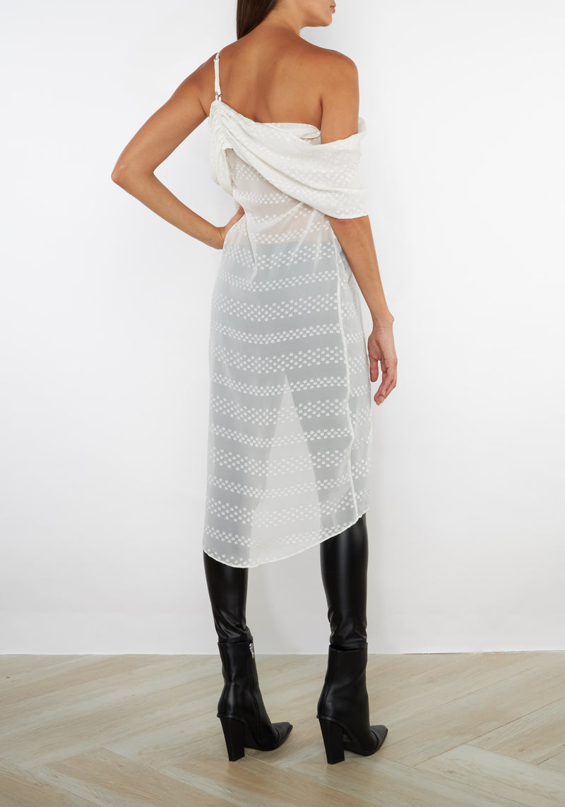 Twiggy Maxi Top Ivory